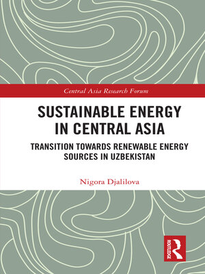 cover image of Sustainable Energy in Central Asia
